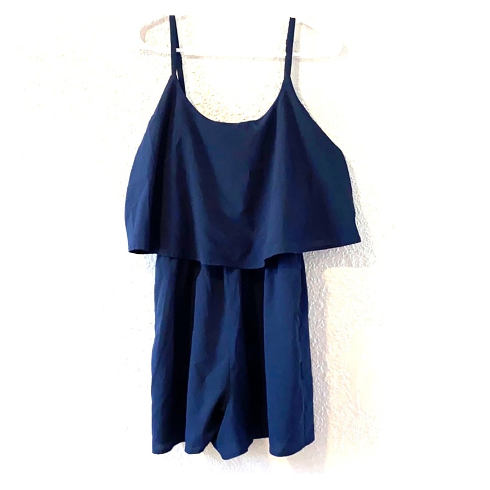 Navy romper